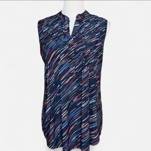 Ava & Grace Multicolor Sleeveless Blouse